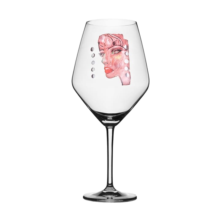 Bicchiere da vino Moonlight Queen 75 cl - Rosa - Carolina Gynning