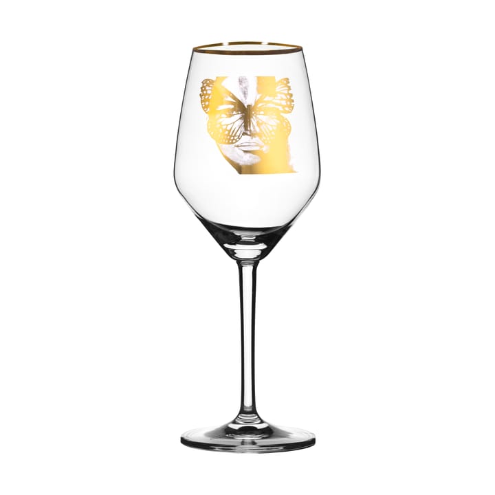 Bicchiere da vino rosé Golden Butterfly 40 cl - Oro - Carolina Gynning