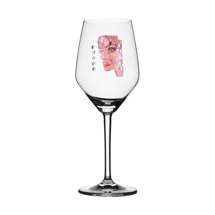 Bicchiere da vino rosé Moonlight Queen 40 cl - Rosa - Carolina Gynning