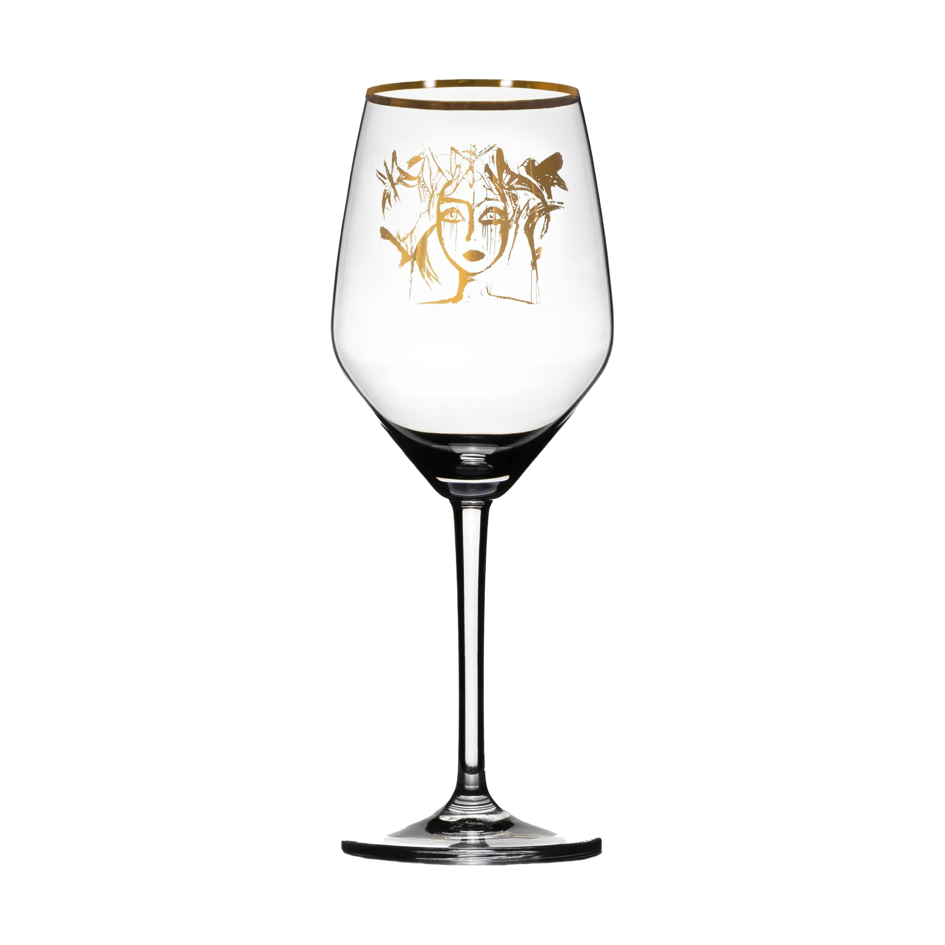 Bicchiere da vino rosé/bianco Gold Edition Slice of Life, 40 cl Carolina Gynning