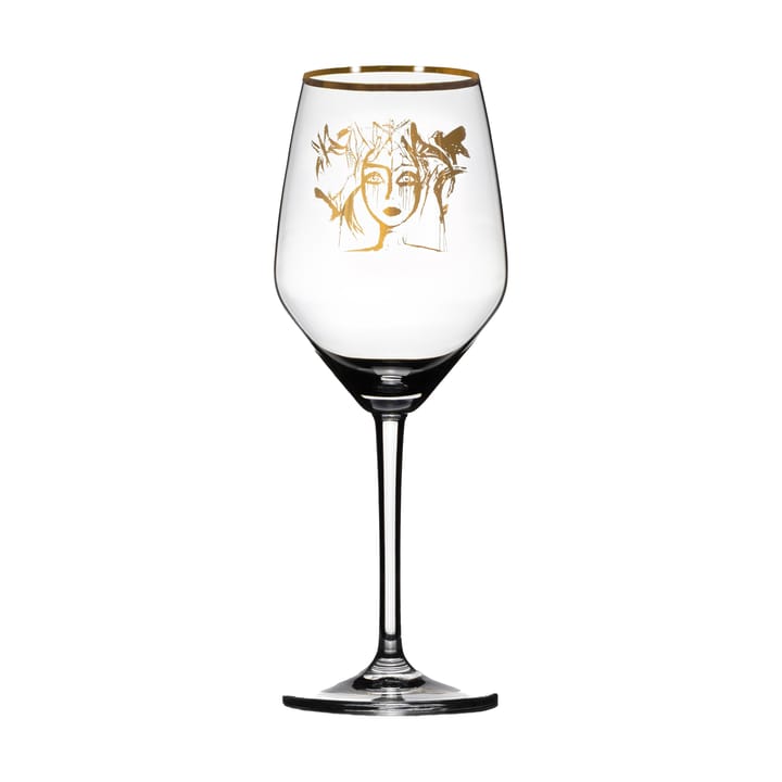 Bicchiere da vino rosé/bianco Gold Edition Slice of Life - 40 cl - Carolina Gynning