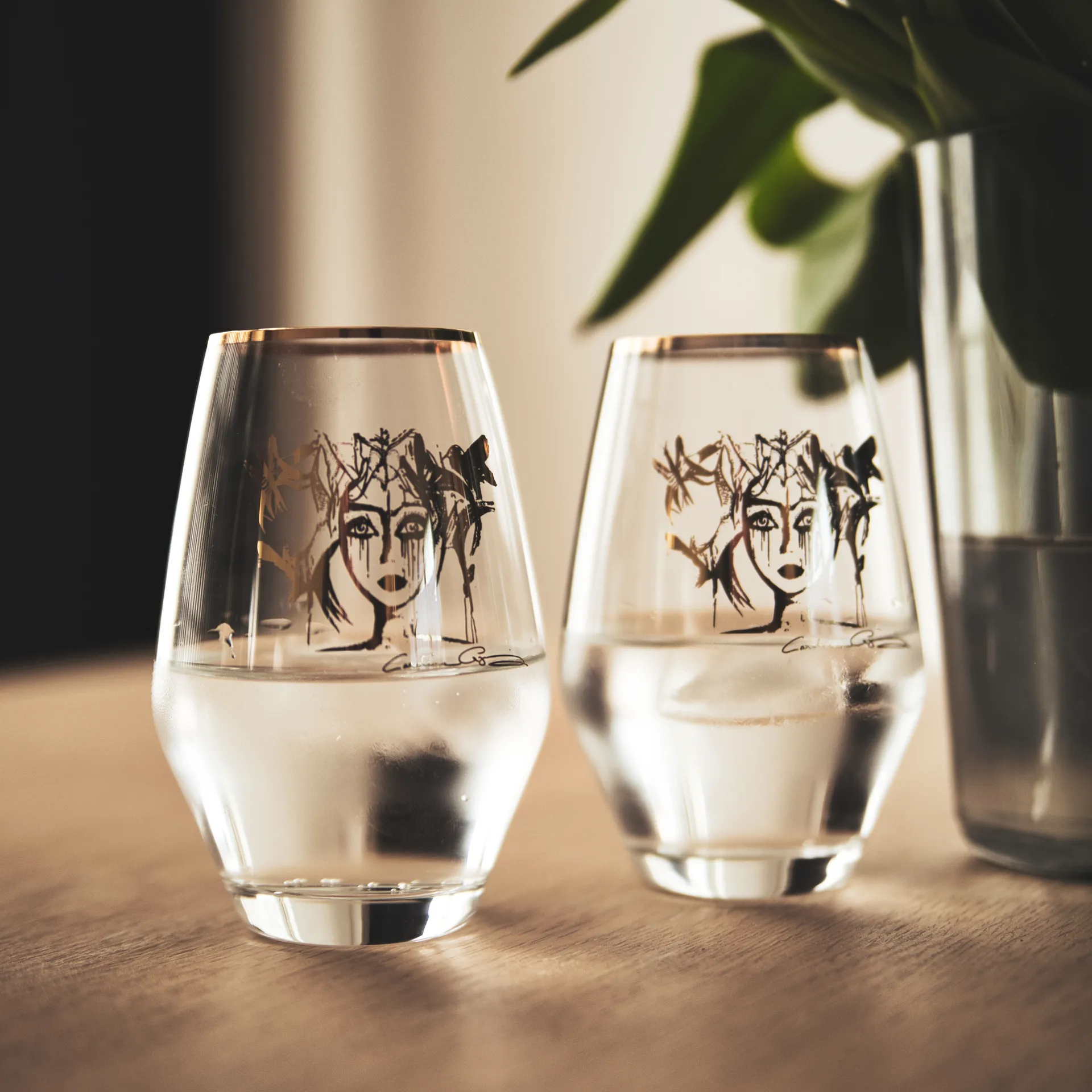 Bicchiere Gold Edition Slice of Life, 35 cl Carolina Gynning