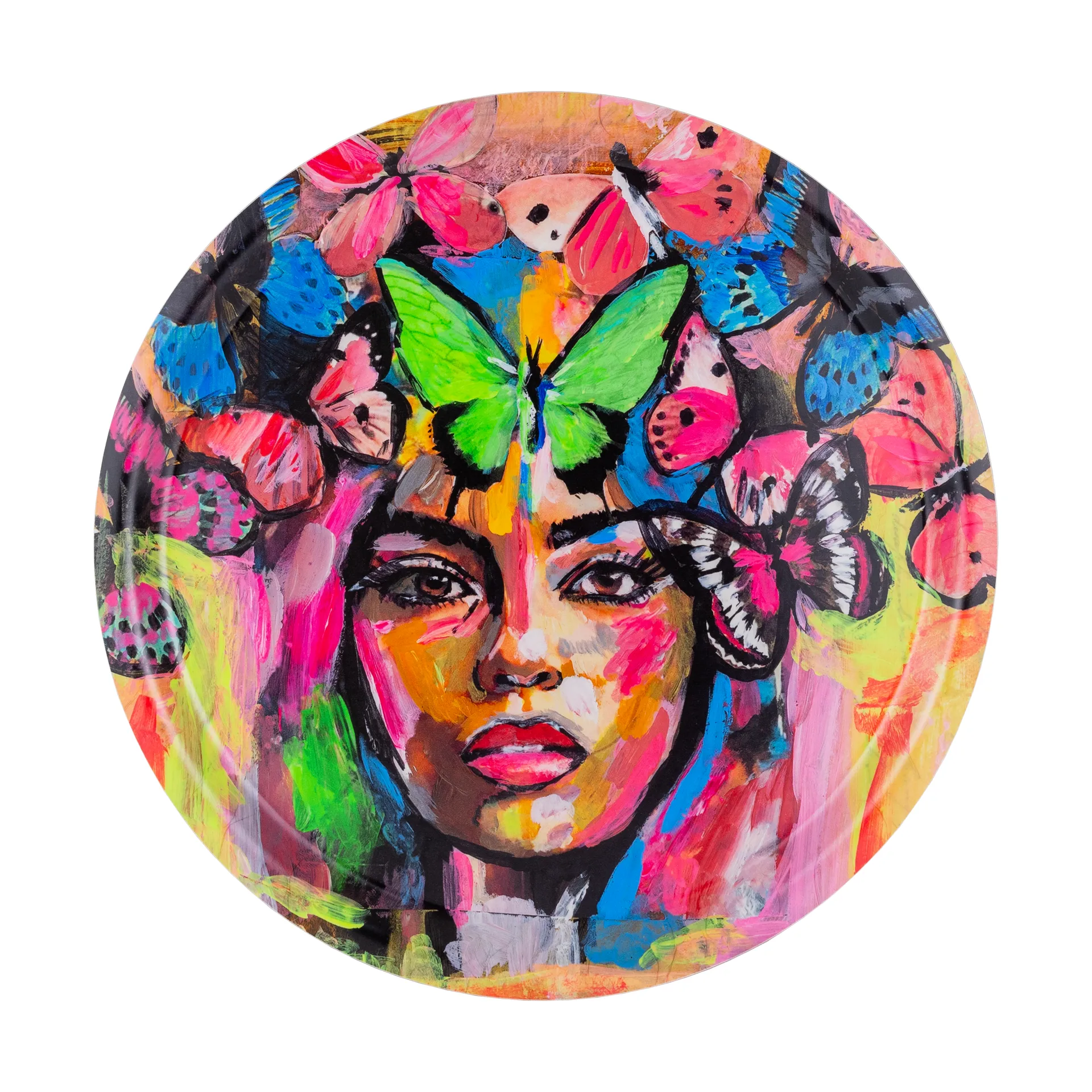 Vassoio Coming back to life Ø31 cm, Multi Carolina Gynning