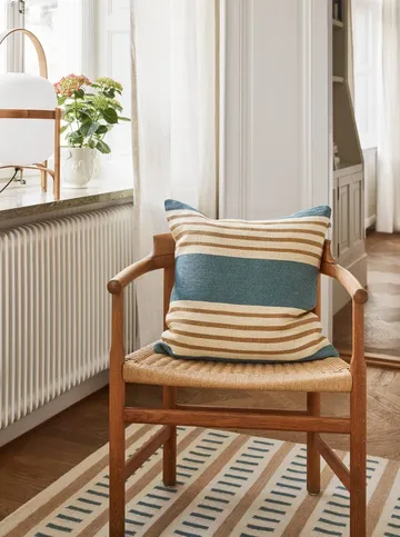 Aria federa per cuscino - Heaven blue-khaki, 50x50 cm - Chhatwal & Jonsson