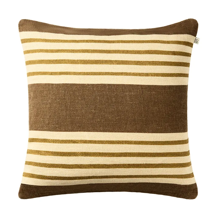Aria federa per cuscino - Taupe-masala yellow, 50x50 cm - Chhatwal & Jonsson