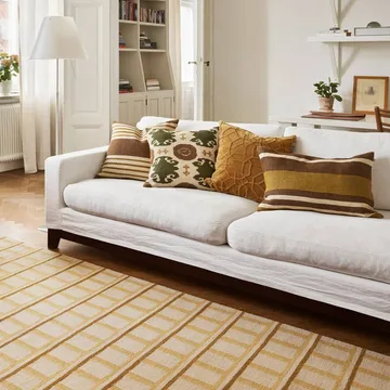 Aria federa per cuscino - Taupe-masala yellow, 50x50 cm - Chhatwal & Jonsson
