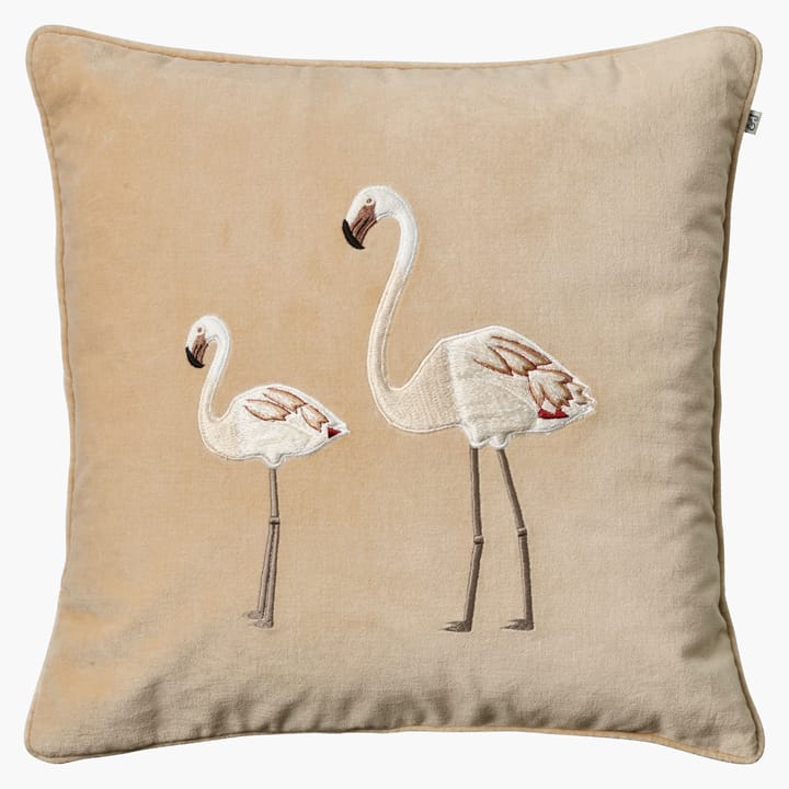 Copricuscino ricamato Flamingo 50x50 cm da Chhatwal & Jonsson 