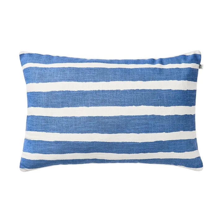 Cuscino da esterno Block Stripe 40x60 cm - Riviera blue-off white - Chhatwal & Jonsson