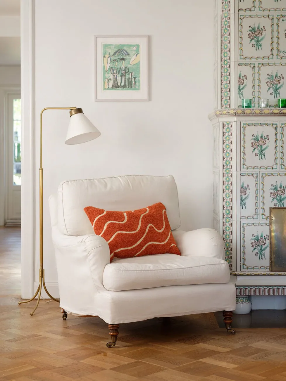 Federa Kashi 40x60 cm, Apricot orange Chhatwal & Jonsson