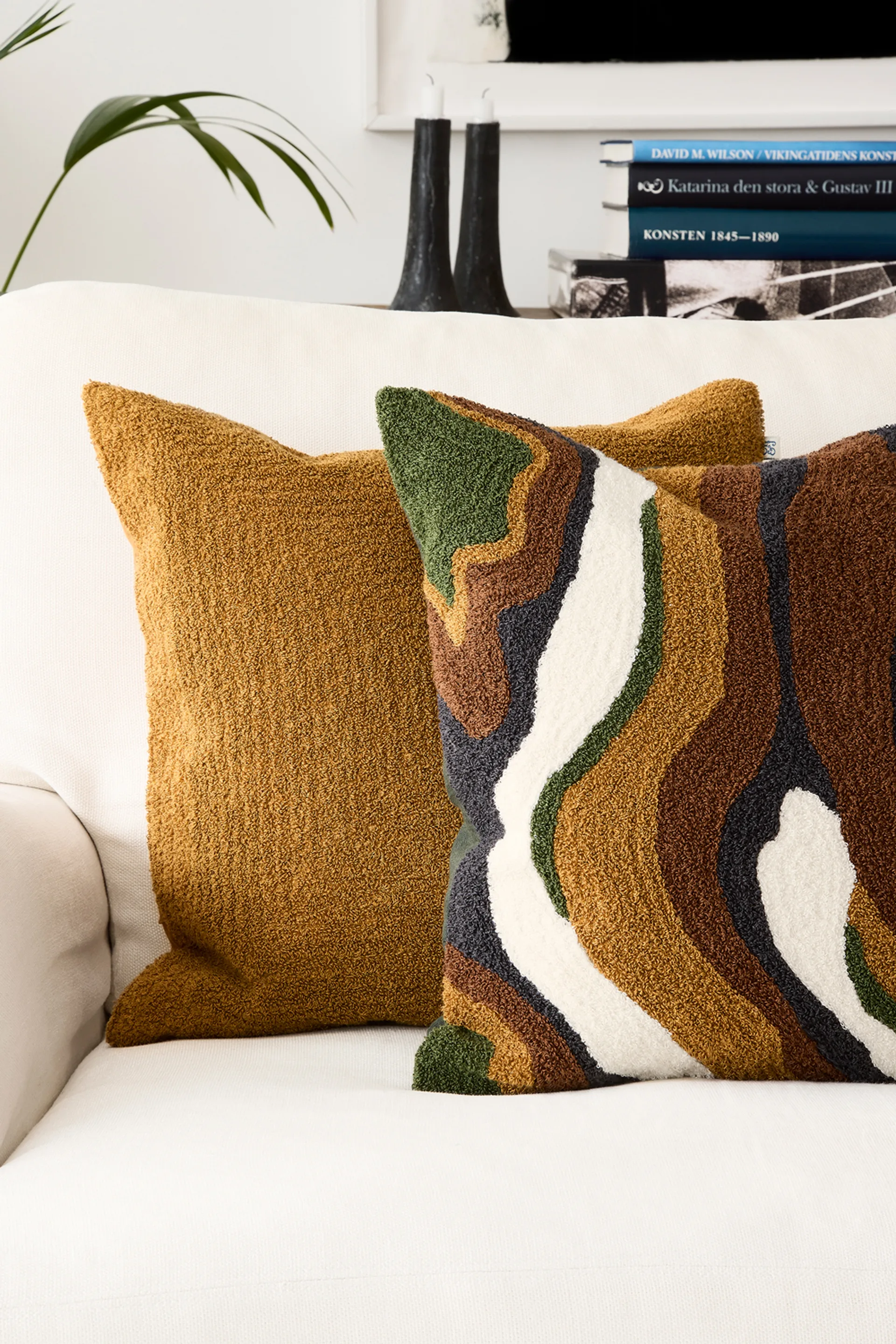 Federa Mani 50x50 cm, Giallo masala Chhatwal & Jonsson