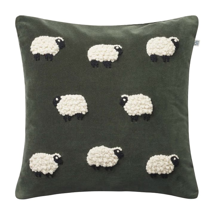 Federa per cuscino Sheep 50x50 cm - Forest green - Chhatwal & Jonsson