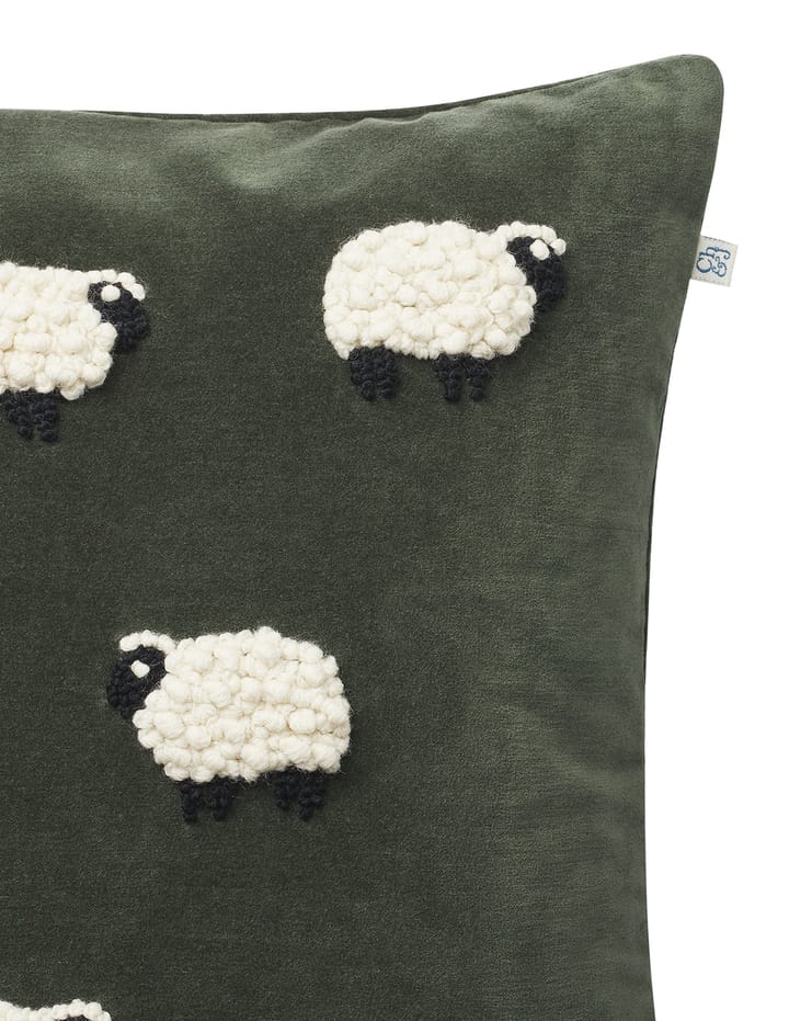 Federa per cuscino Sheep 50x50 cm - Forest green - Chhatwal & Jonsson