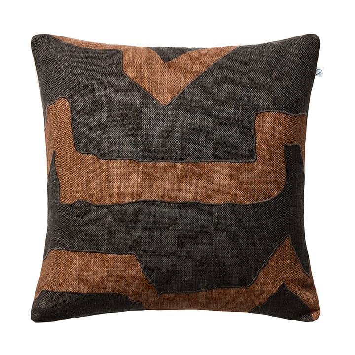 Federa Sikkim 50x50 cm - Grigio talpa, marrone scuro - Chhatwal & Jonsson