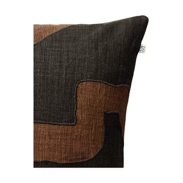 Federa Sikkim 50x50 cm - Grigio talpa, marrone scuro - Chhatwal & Jonsson