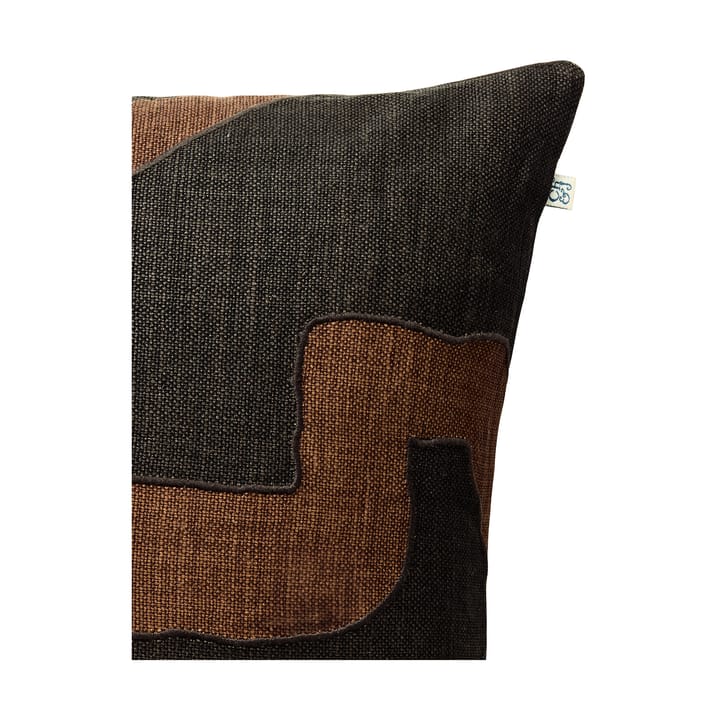 Federa Sikkim 50x50 cm, Grigio talpa, marrone scuro Chhatwal & Jonsson