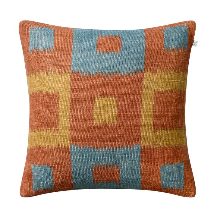 Federa Vicky 50x50 cm - Apricot orange-heaven blue-khaki - Chhatwal & Jonsson
