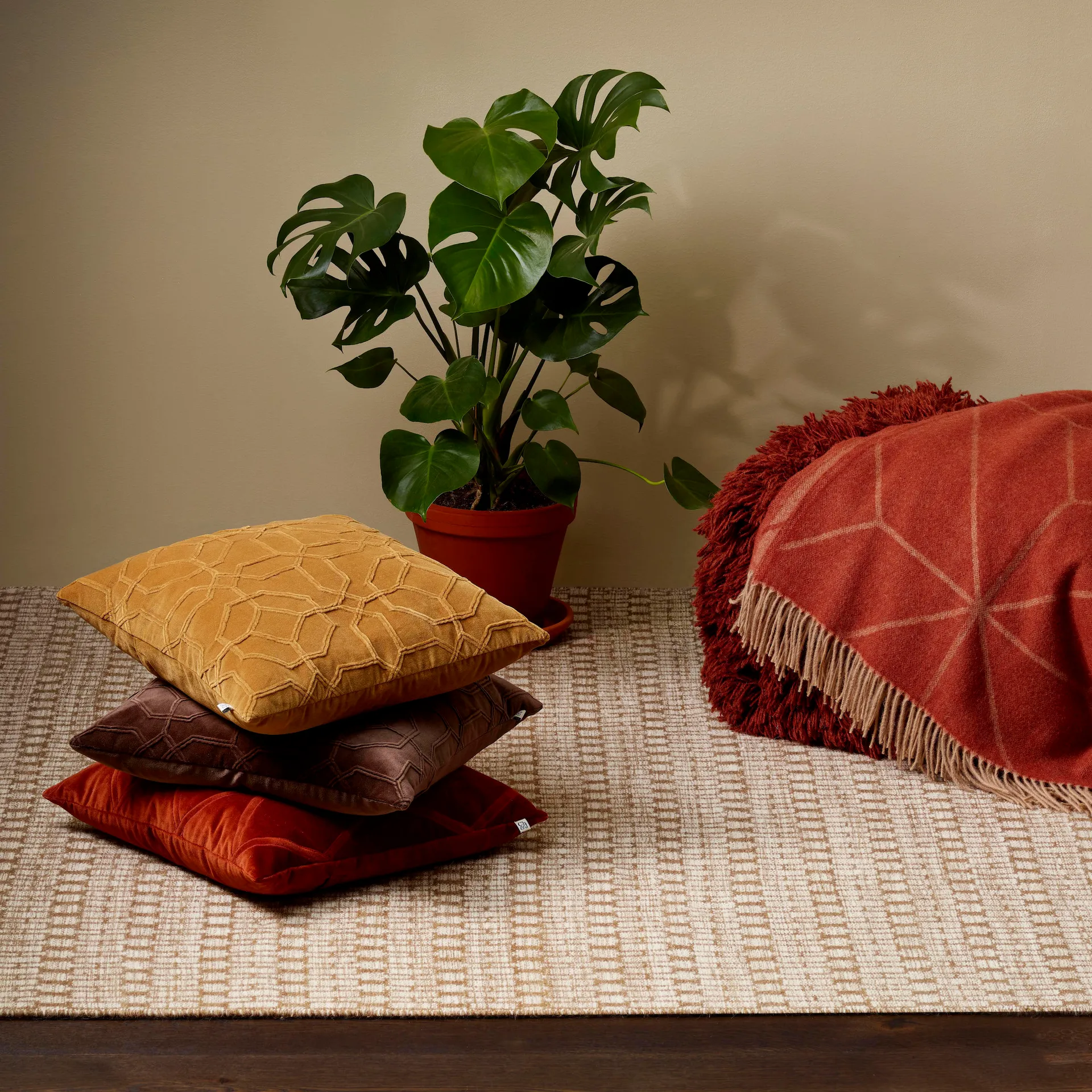 Fodera cuscino Nandi 50x50 cm, masala yellow Chhatwal & Jonsson