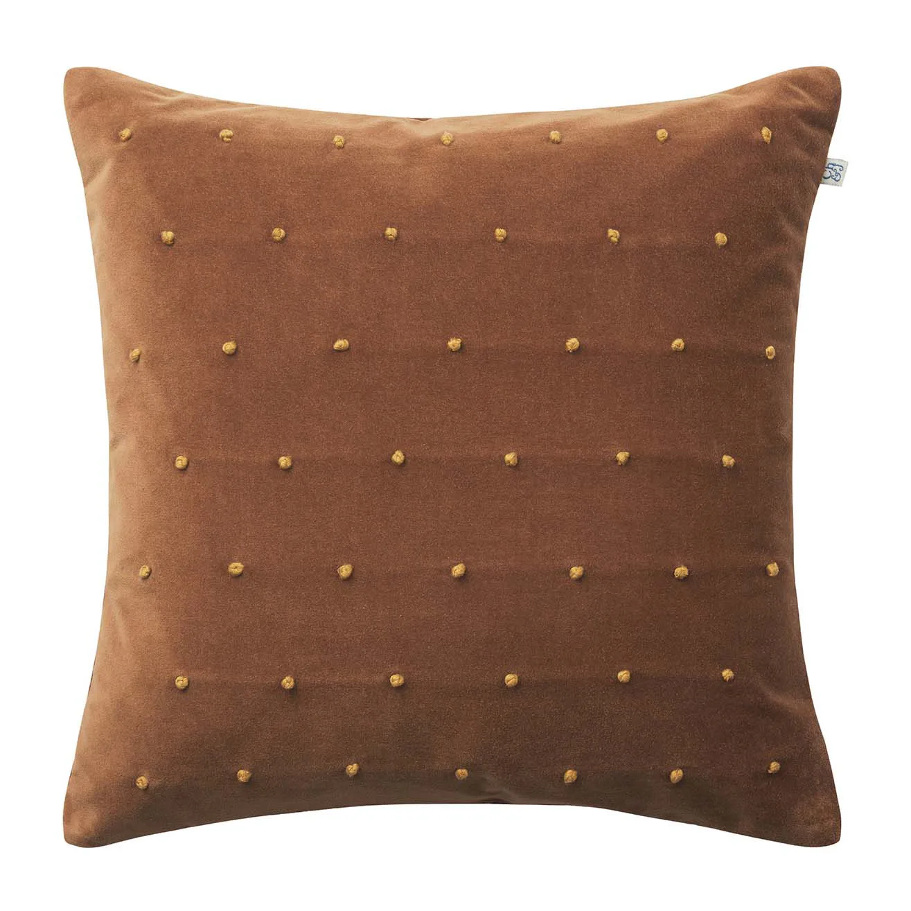 Fodera cuscino Roma 50x50 cm, Cognac-masala yellow Chhatwal & Jonsson