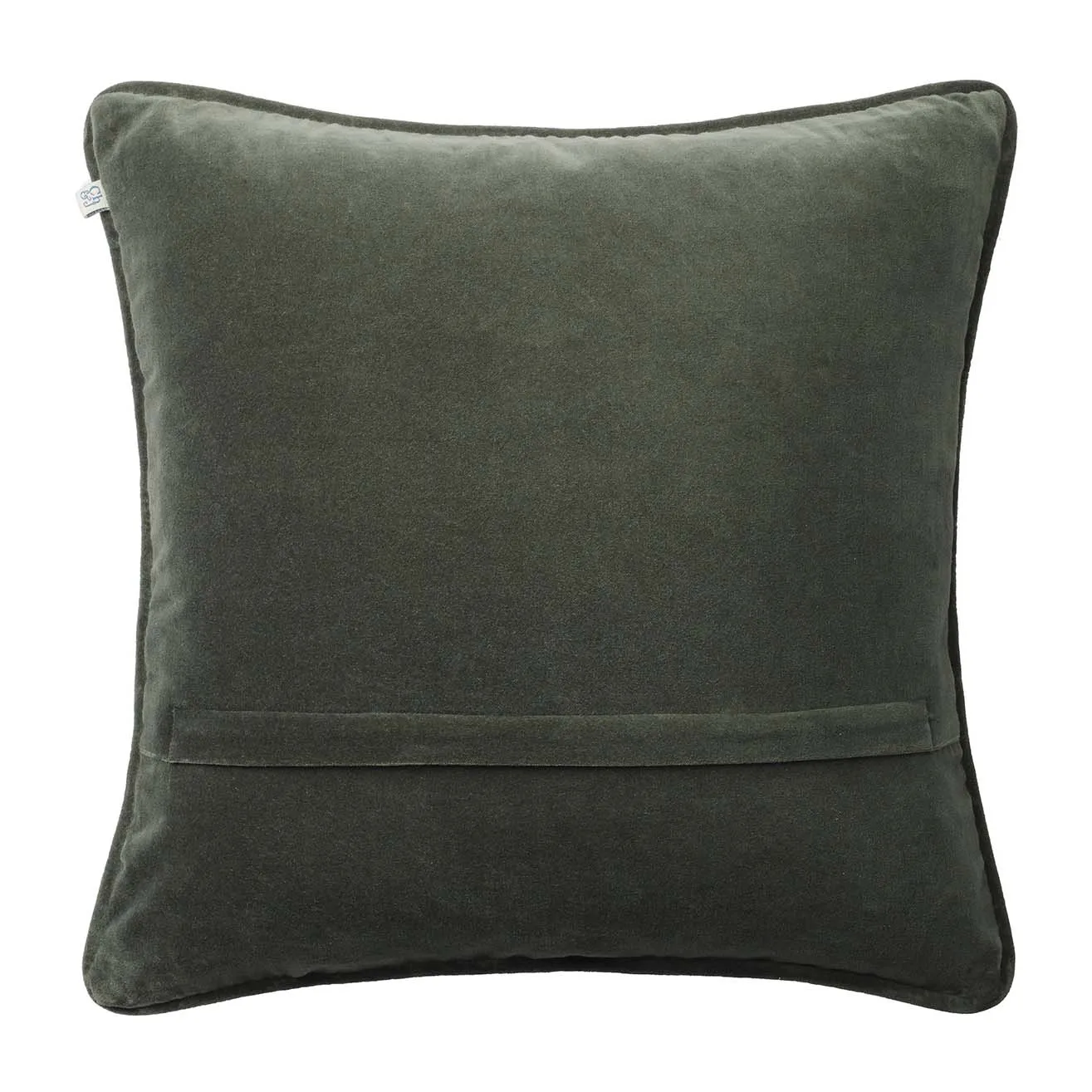 Fodera cuscino Roma 50x50 cm, Forest green-terracotta Chhatwal & Jonsson