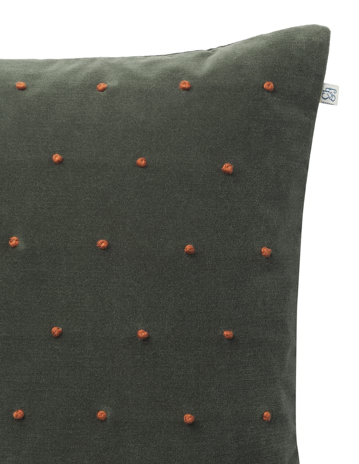 Fodera cuscino Roma 50x50 cm - Forest green-terracotta - Chhatwal & Jonsson