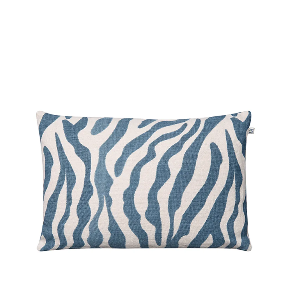 Fodera cuscino Zebra, 40x60 cm, blu cielo, 60x40 cm Chhatwal & Jonsson