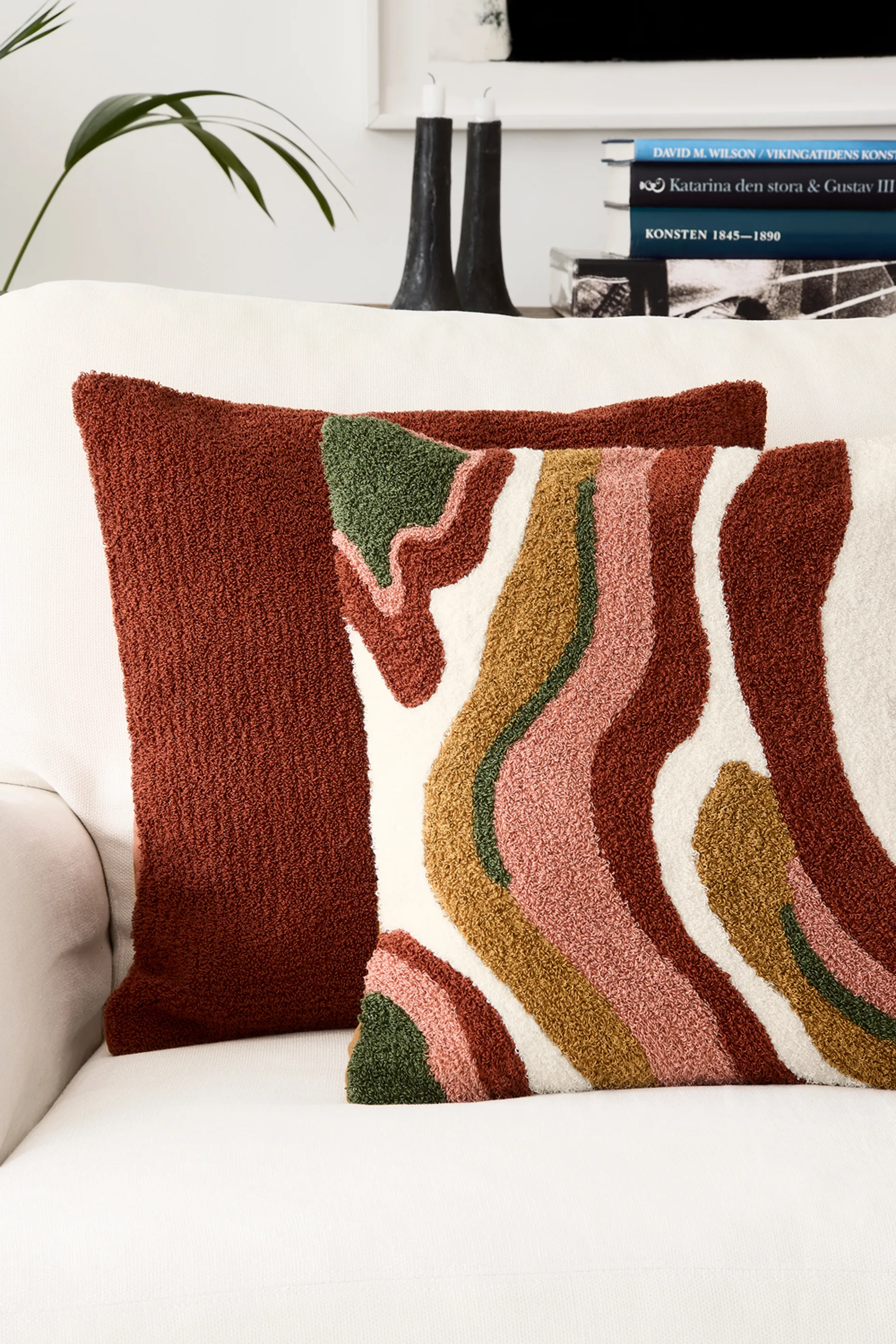 Fodera per cuscino Sagar 50x50 cm, Ruggine, rosa Chhatwal & Jonsson