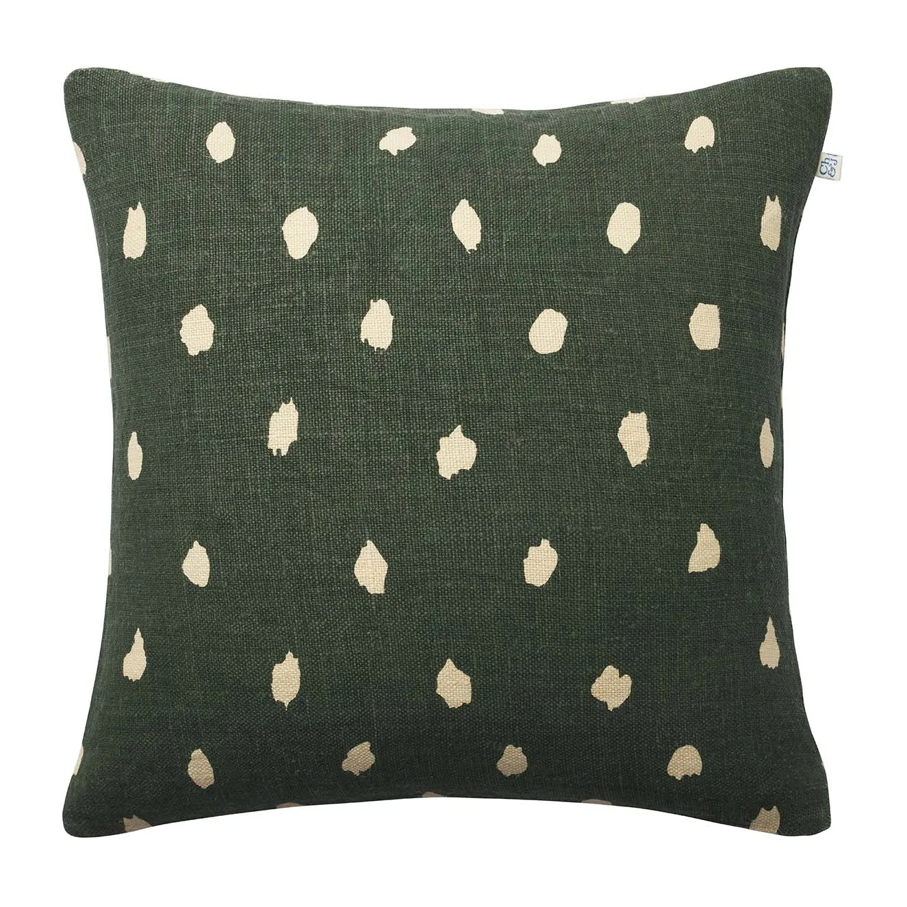 Fodera Yash reverse 50x50 cm, Base verde Chhatwal & Jonsson
