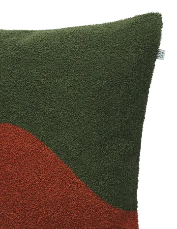Fodera Yogi 50x50 cm - Forest green, terra - Chhatwal & Jonsson