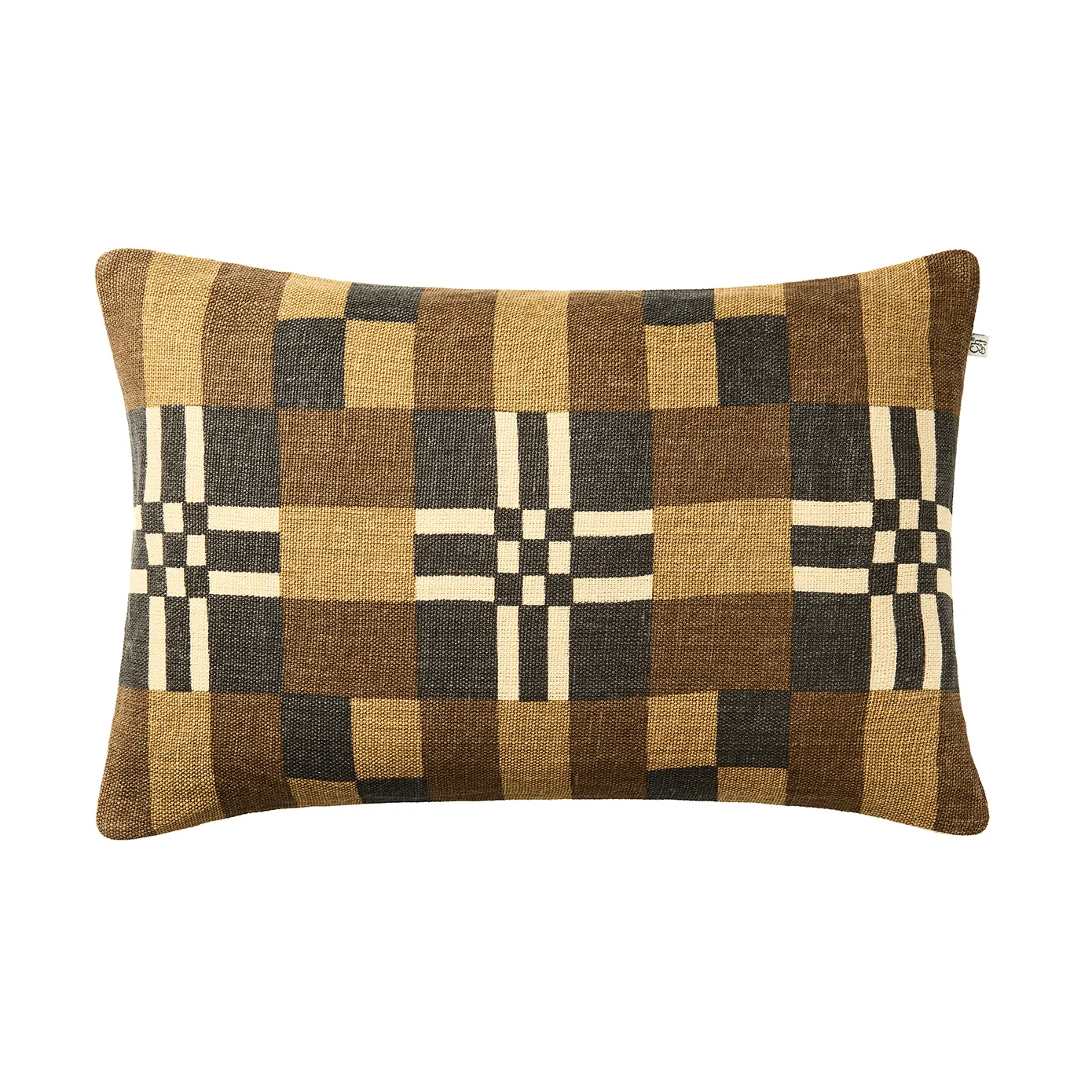 Ravi federa per cuscino, Taupe-Khaki-Dark Brown, 40x60 cm Chhatwal & Jonsson