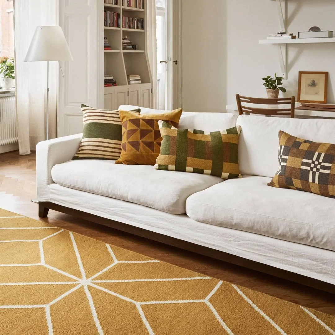 Tappeto Ayur, Masala Yellow-Off White, 320x230 cm Chhatwal & Jonsson