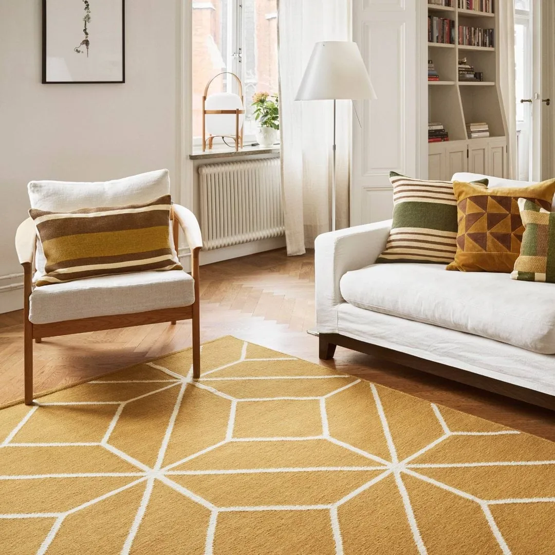 Tappeto Ayur, Masala Yellow-Off White, 320x230 cm Chhatwal & Jonsson