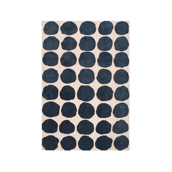 Tappeto Big Dots - kaki chiaro/blu melange, 230x320 cm - Chhatwal & Jonsson