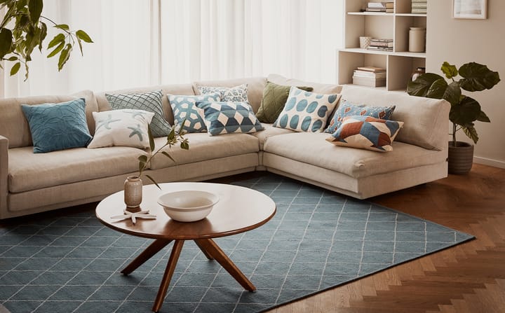 Tappeto Diamond 184x280 cm, Blu cielo, bianco sporco Chhatwal & Jonsson