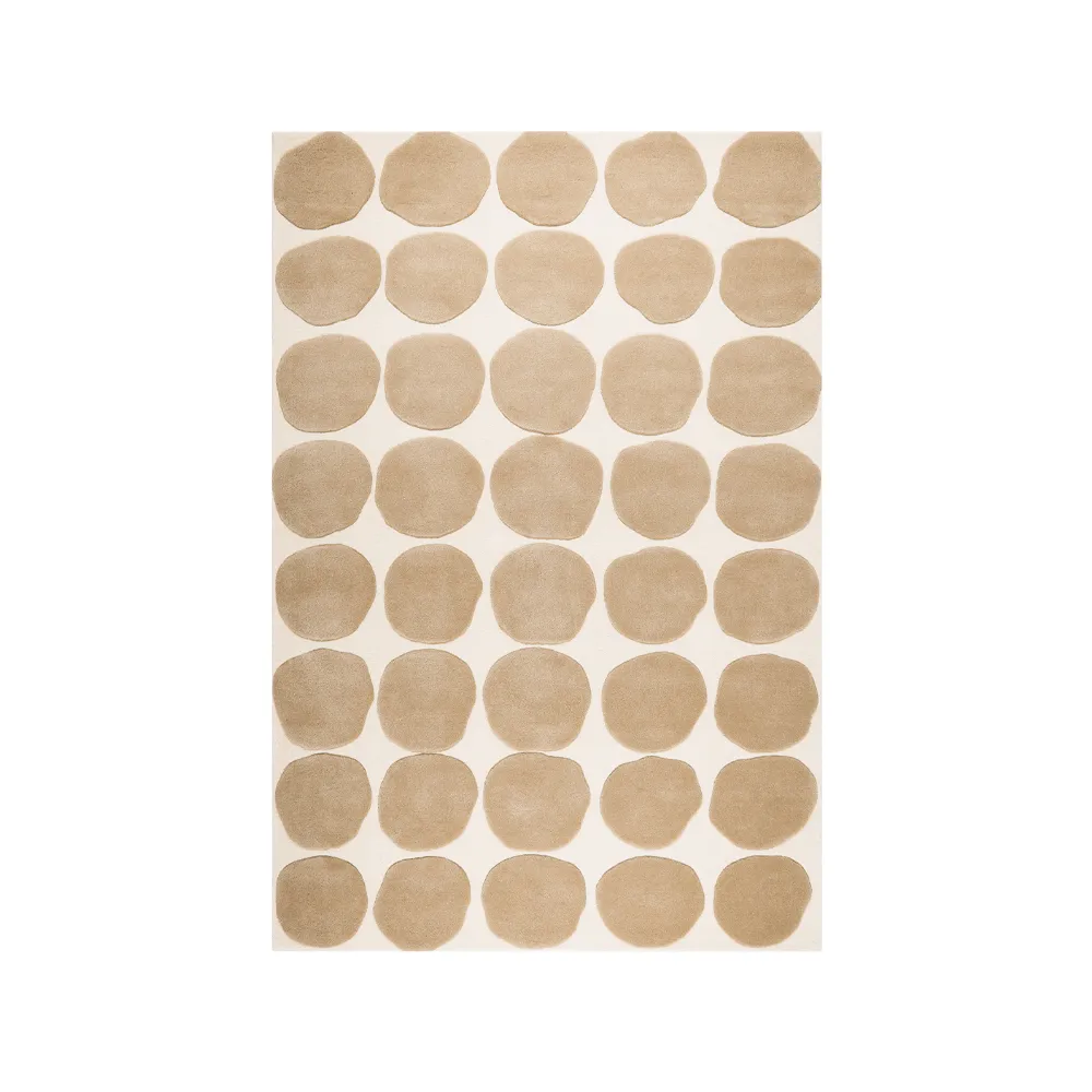Tappeto Dot, kaki chiaro/beige chiaro, 180x270 cm Chhatwal & Jonsson