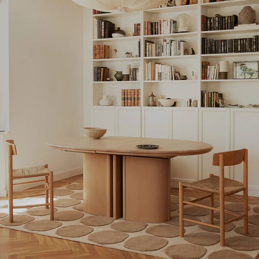 Tappeto Dot, kaki chiaro/beige chiaro, 180x270 cm Chhatwal & Jonsson
