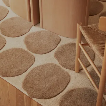 Tappeto Dot - kaki chiaro/beige chiaro, 180x270 cm - Chhatwal & Jonsson