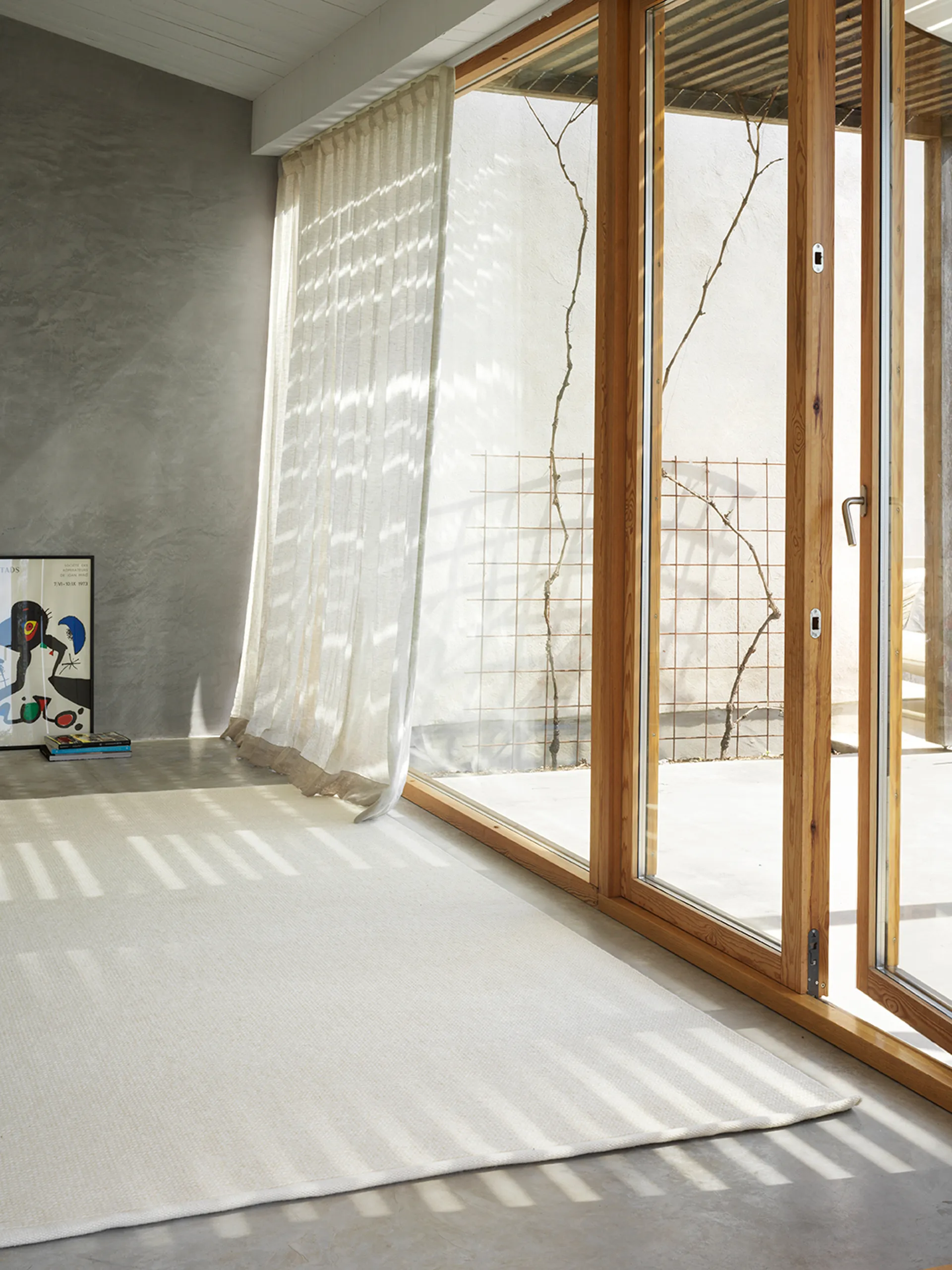 Tappeto in lana Kashmir, Bianco sporco, 170x240 cm Chhatwal & Jonsson