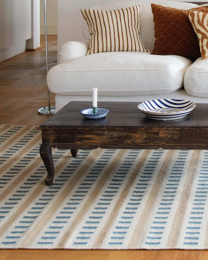 Tappeto in lana Ladakh, Off white-l. beige-heaven blue, 230x320 cm Chhatwal & Jonsson