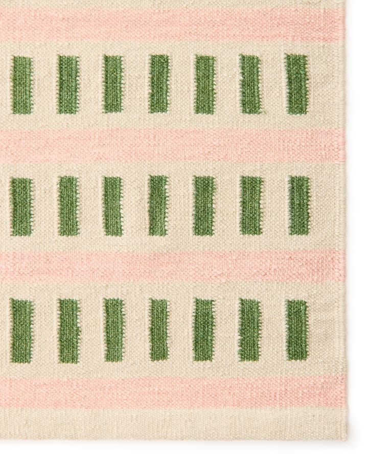 Tappeto in lana Ladakh - Offwhite-green-pink, 180x270cm - Chhatwal & Jonsson