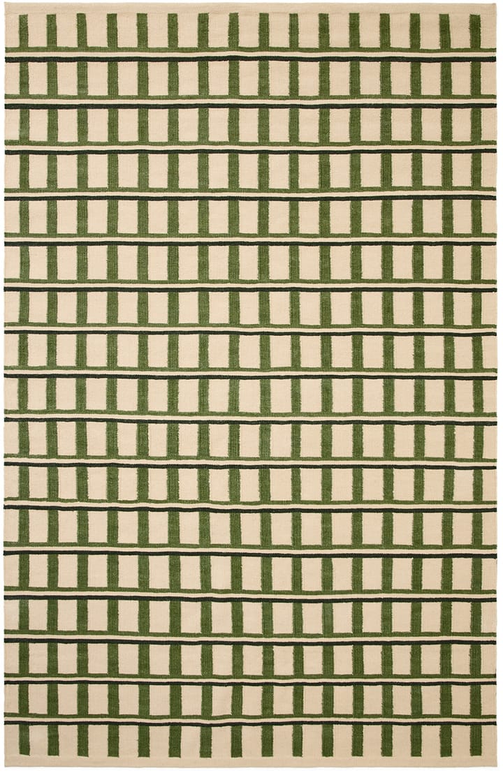 Tappeto in lana Mysore - Off white-green-dark green, 230x320 cm - Chhatwal & Jonsson