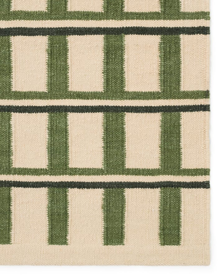 Tappeto in lana Mysore, Off white-green-dark green, 230x320 cm Chhatwal & Jonsson