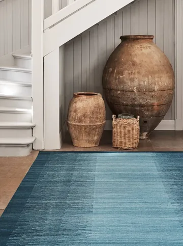 Tappeto in lana Tapti - Blue-Heaven Blue, 270x180 cm - Chhatwal & Jonsson