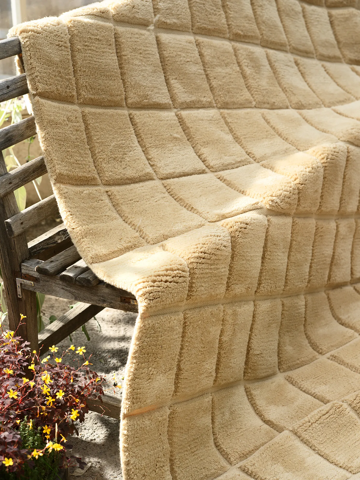 Tappeto Loha 213x296 cm, Beige chiaro Chhatwal & Jonsson