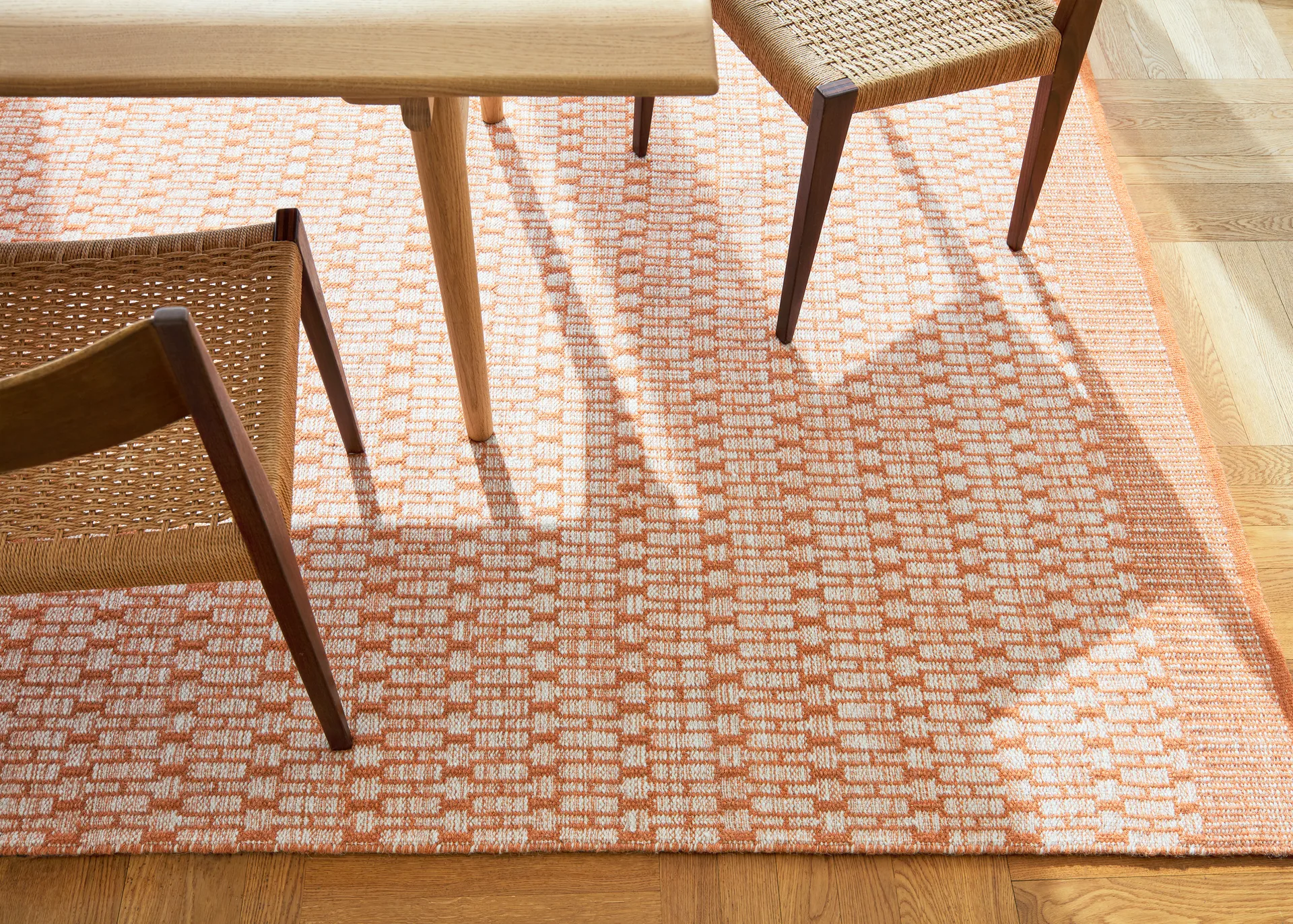 Tappeto Mahi 170x240 cm, Off white-orange Chhatwal & Jonsson