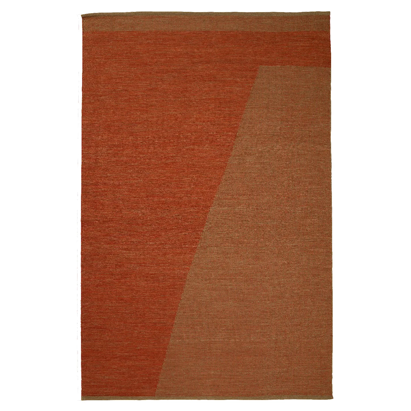 Tappeto Una in lana 180x270 cm, Ruggine, beige Chhatwal & Jonsson