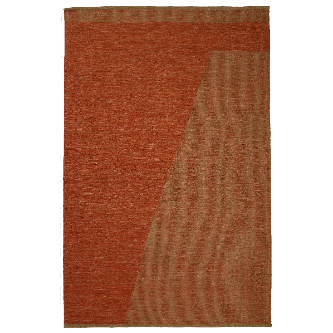 Tappeto Una in lana 230x320 cm, Ruggine, beige Chhatwal & Jonsson