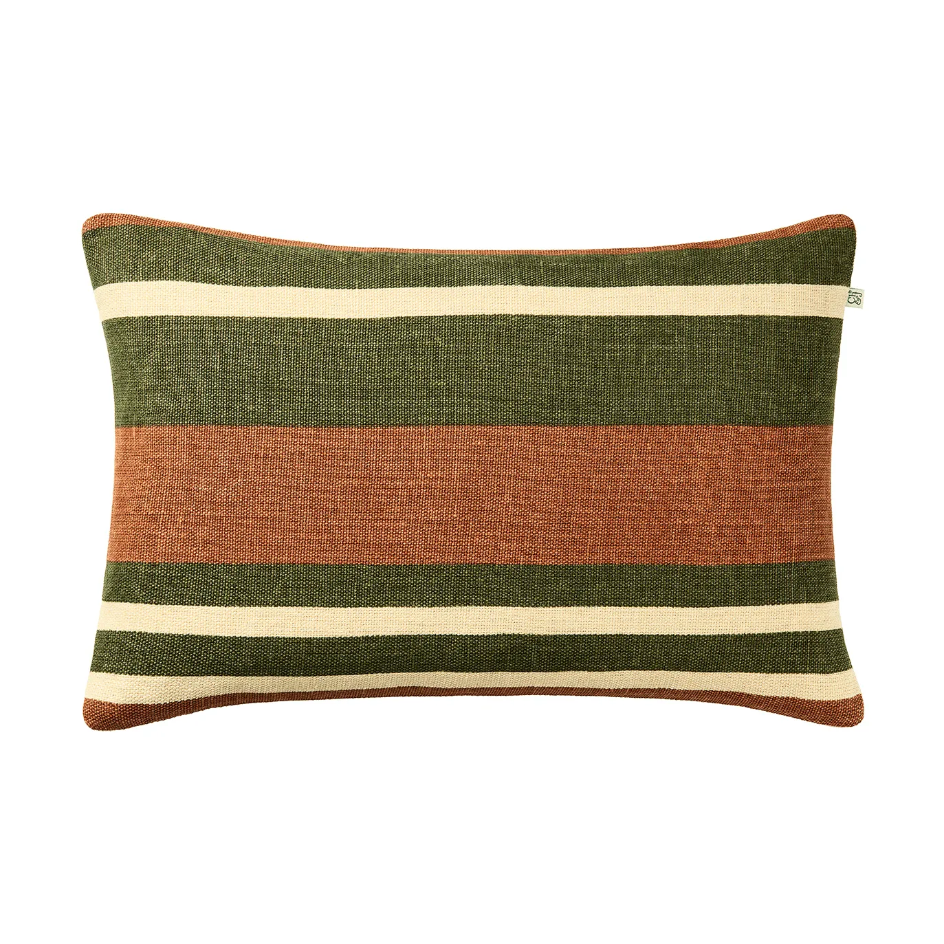 Vera federa per cuscino, Apricot Orange-Cactus Green, 40x60 cm Chhatwal & Jonsson