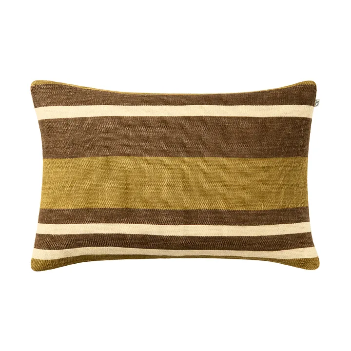 Vera federa per cuscino - Masala Yellow-Taupe, 40x60 cm - Chhatwal & Jonsson