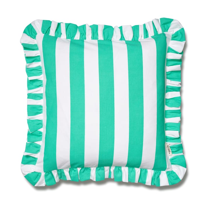 Copricuscino Ruffle Stripes 50x50 cm - Salvia - Classic Collection