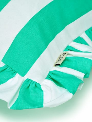 Copricuscino Ruffle Stripes 50x50 cm - Salvia - Classic Collection